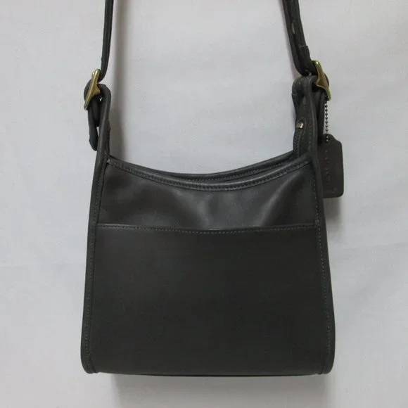 小物 Vintage Coach Legacy Leather Frnch Purse Vintage Coach 9949 Faith Legacy Crossbody Bag: Black Leather and